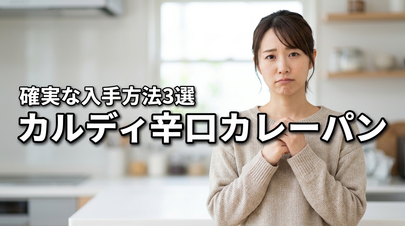 カルディのカレーパン辛口売ってない？品薄の理由と確実に手に入れる3つの方法