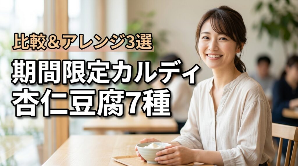 カルディの期間限定杏仁豆腐全7種を比較！口コミやアレンジレシピ3選も紹介