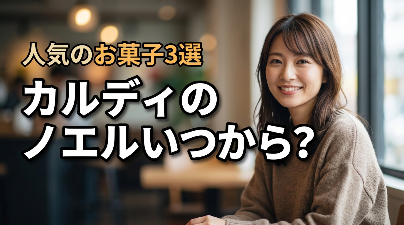 2026年版｜カルディのノエルはいつから？販売期間と人気のお菓子3選