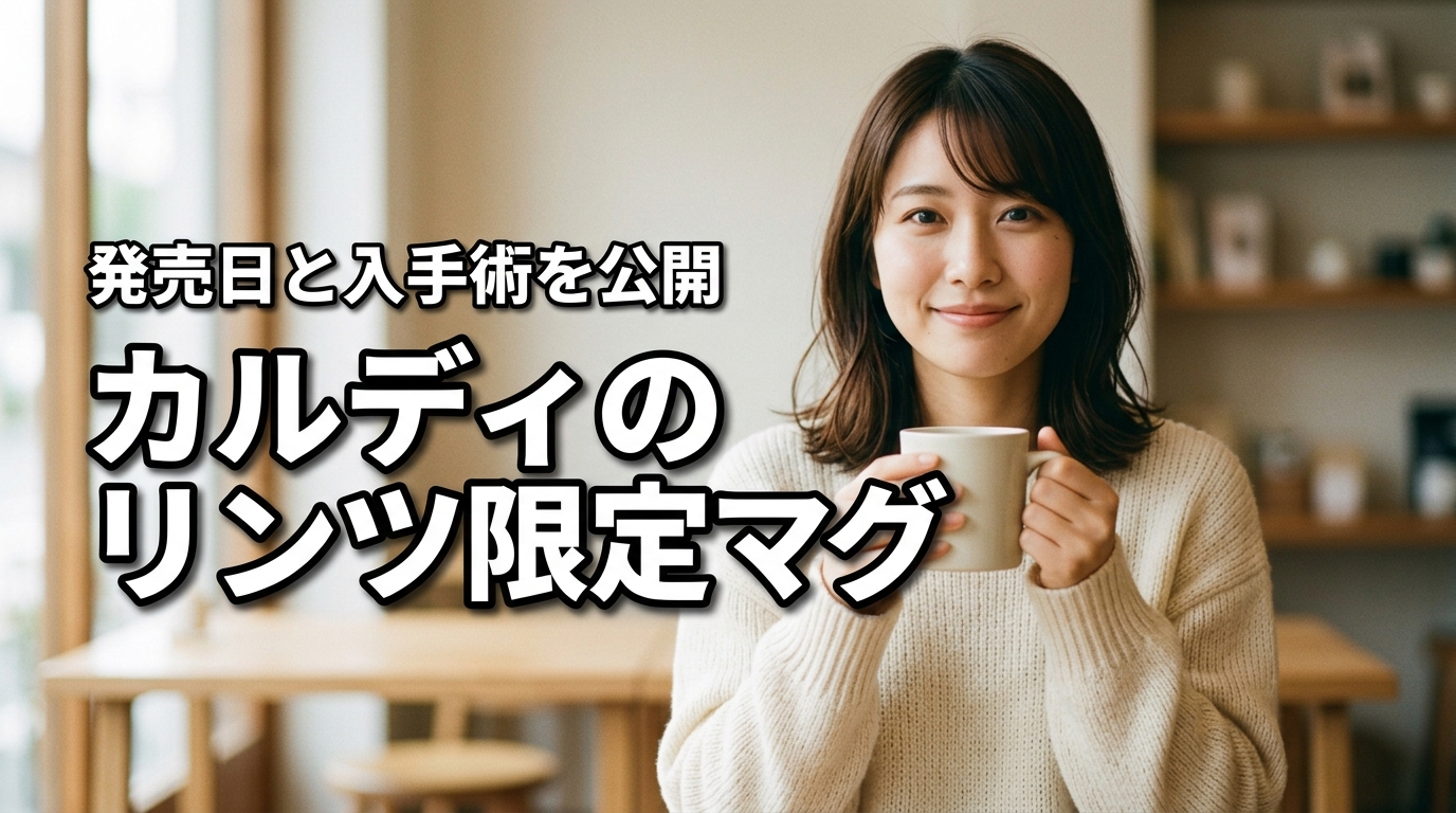 2026年カルディのリンツ限定マグカップを完売前に！発売日と入手術を公開