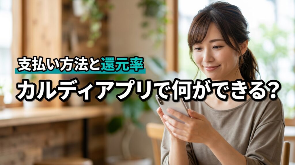 カルディのアプリは何ができる？支払い方法や還元率など気になる疑問を解消