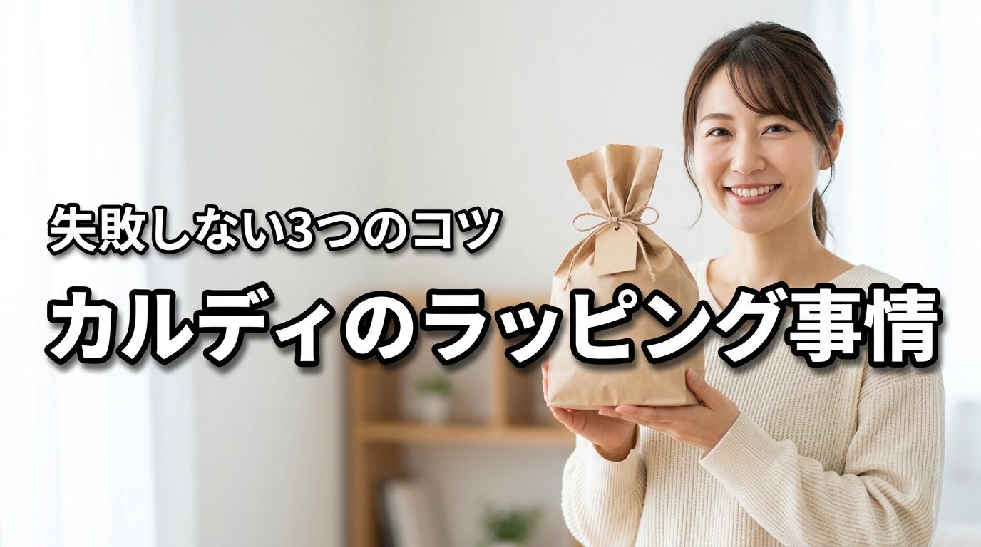 カルディのラッピングはどんな感じ?失敗しないギフト選びのコツ3選