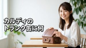 カルディのトランク缶に何を入れる？活用術12選とシンデレラフィットする収納術