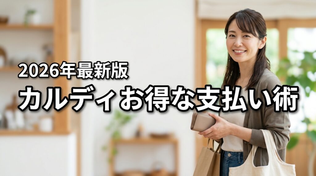 カルディ店舗の支払い方法で損をしない！最もお得でスムーズな決済はこれ