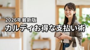 カルディ店舗の支払い方法で損をしない！最もお得でスムーズな決済はこれ